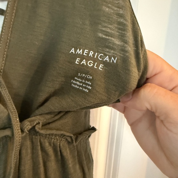 American Eagle Sunchaser knit v-neck jumpsuit - Picture 3 of 3